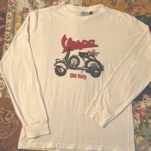 “Vespa” long sleeve T-shirt